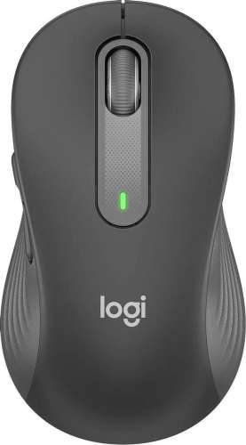 Мышь Logitech M650 Large, оптическая, беспроводная, USB, графитовый [910-006388]